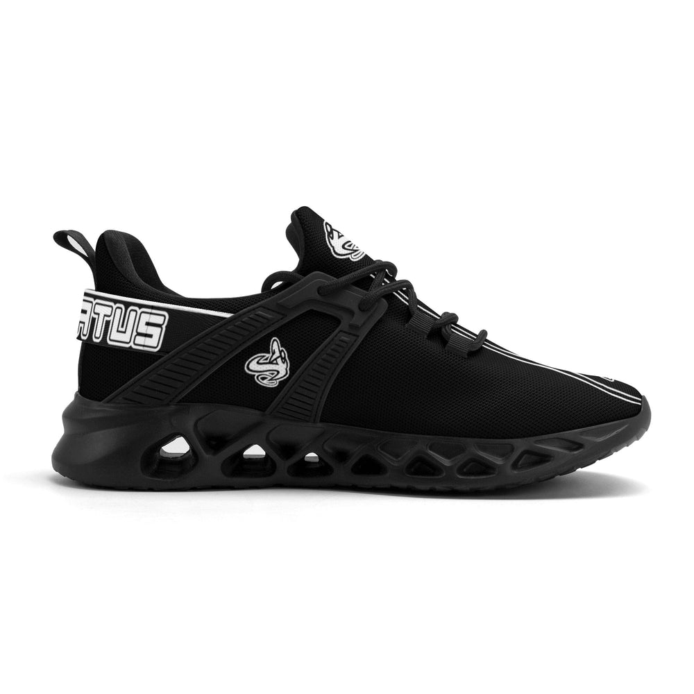 
                      
                        Athletic Apparatus Black Mens New Elastic Sport Sneakers
                      
                    