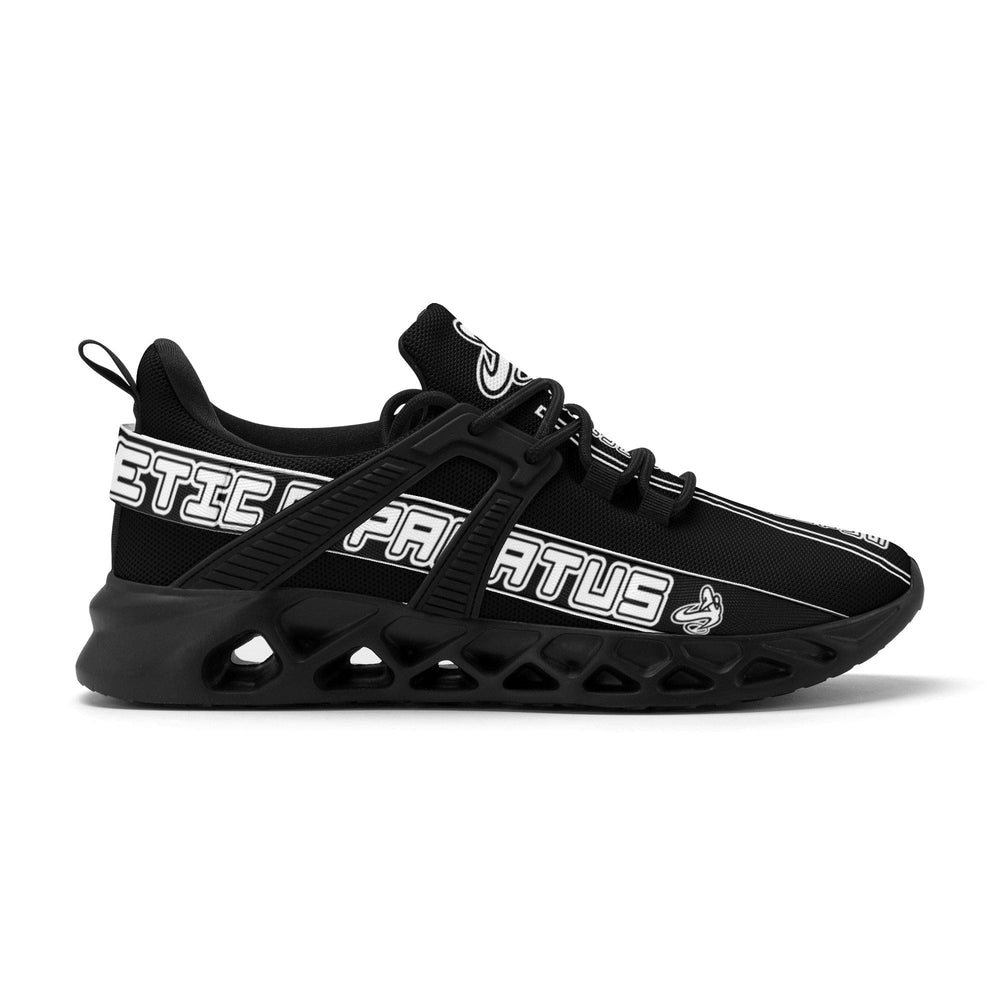 
                  
                    Athletic Apparatus Black Mens New Elastic Sport Sneakers
                  
                