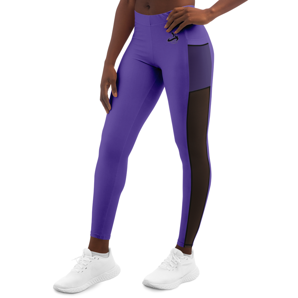 
                      
                        Athletic Apparatus Purple 2 BL V1 Mesh Pocket Legging - Athletic Apparatus
                      
                    