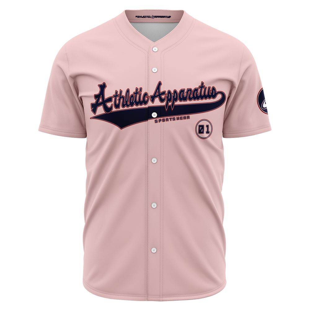 
                      
                        ATHLETIC APPARATUS RWB LOGO PINK E2 BASEBALL JERSEY - Athletic Apparatus
                      
                    