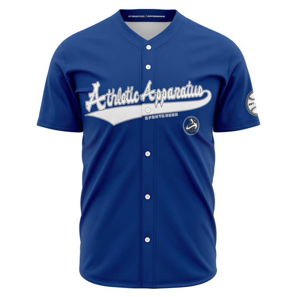 
                      
                        ATHLETIC APPARATUS WBL LOGO ROYAL BLUE V2 BASEBALL JERSEY - Athletic Apparatus
                      
                    