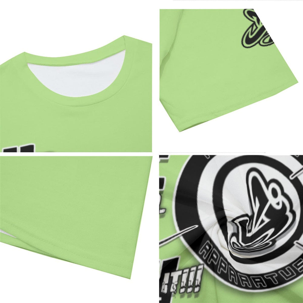 Athletic Apparatus JC2 Green 4 bl Men's O-Neck T-Shirt | Cotton - Athletic Apparatus