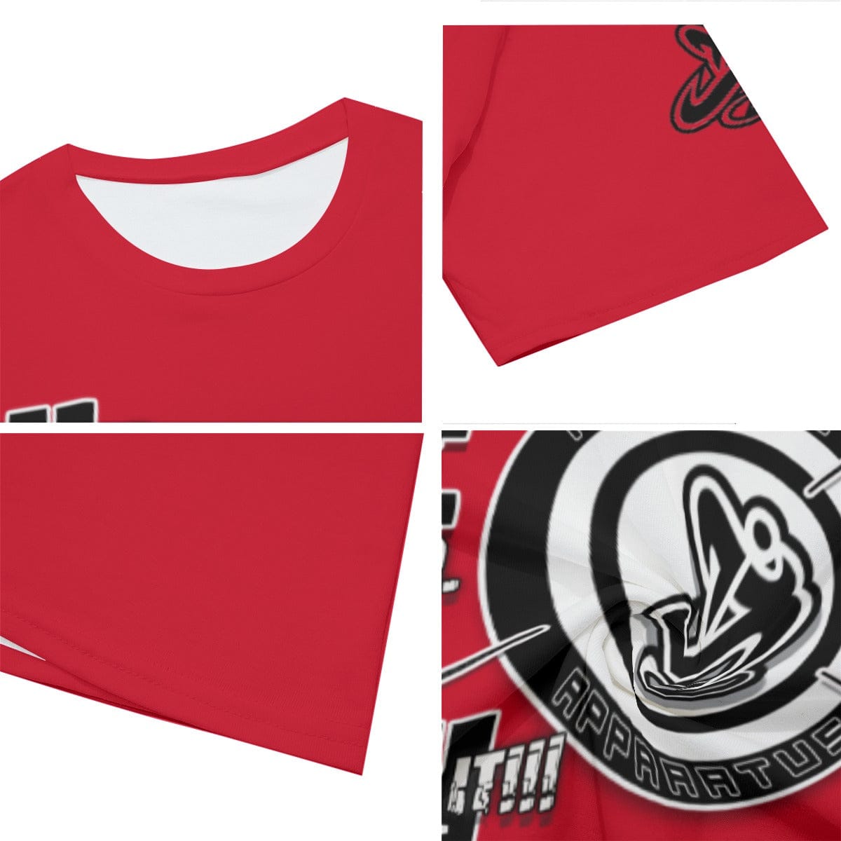 Athletic Apparatus JC2 Red bl Men's O-Neck T-Shirt | Cotton - Athletic Apparatus