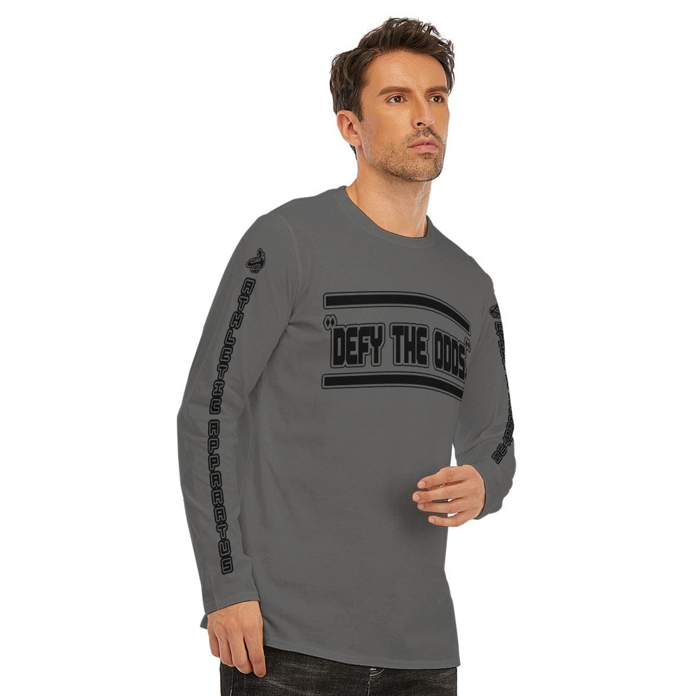 
                      
                        A.A. Grey V2 BL Long Sleeve T-Shirt Defy The Odds
                      
                    