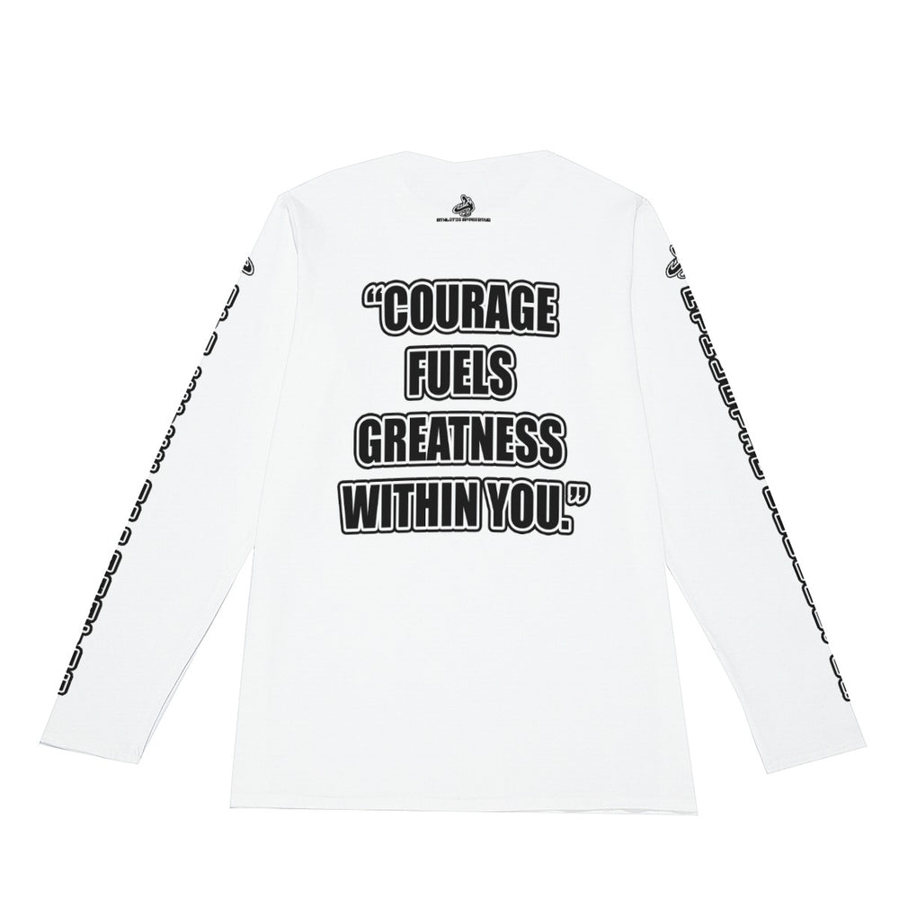 A.A. White V3 BL Long Sleeve Courage fuels greatness