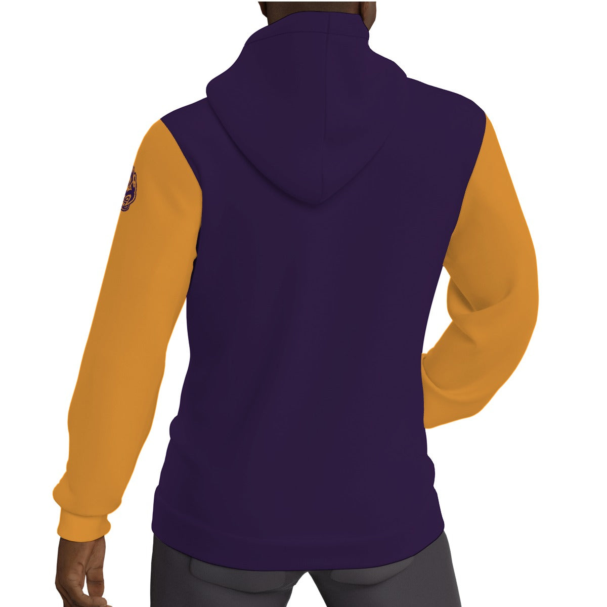 
                  
                    A.A. The 6th Man Purple Yellow Men's Thicken Pullover Hoodie
                  
                