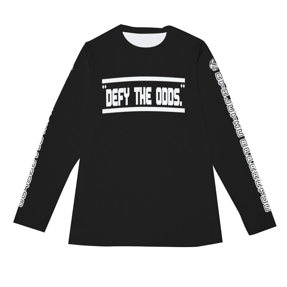 A.A. Black WL Long Sleeve T-Shirt Defy The Odds