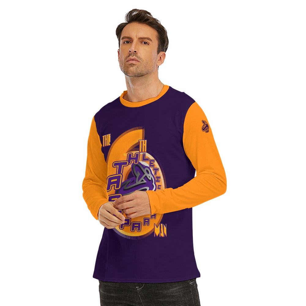 
                      
                        A.A. The 6th Man Purple Yellow Men's Short Sleeve T-Shirt
                      
                    