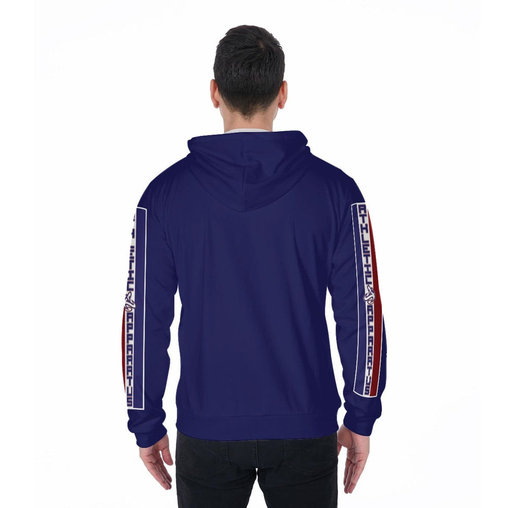 
                      
                        Athletic Apparatus Navy 1 Zip Up Hoodie With Pocket
                      
                    