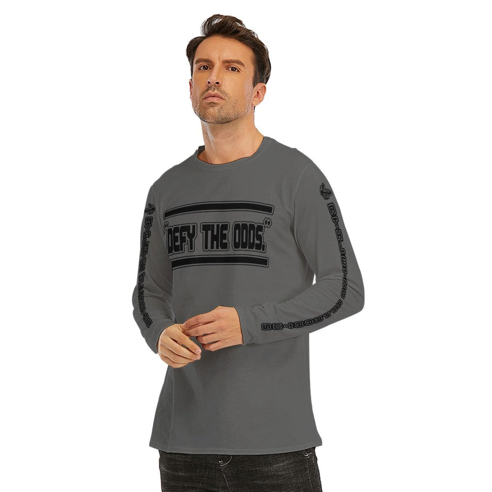 
                      
                        A.A. Grey V2 BL Long Sleeve T-Shirt Defy The Odds
                      
                    