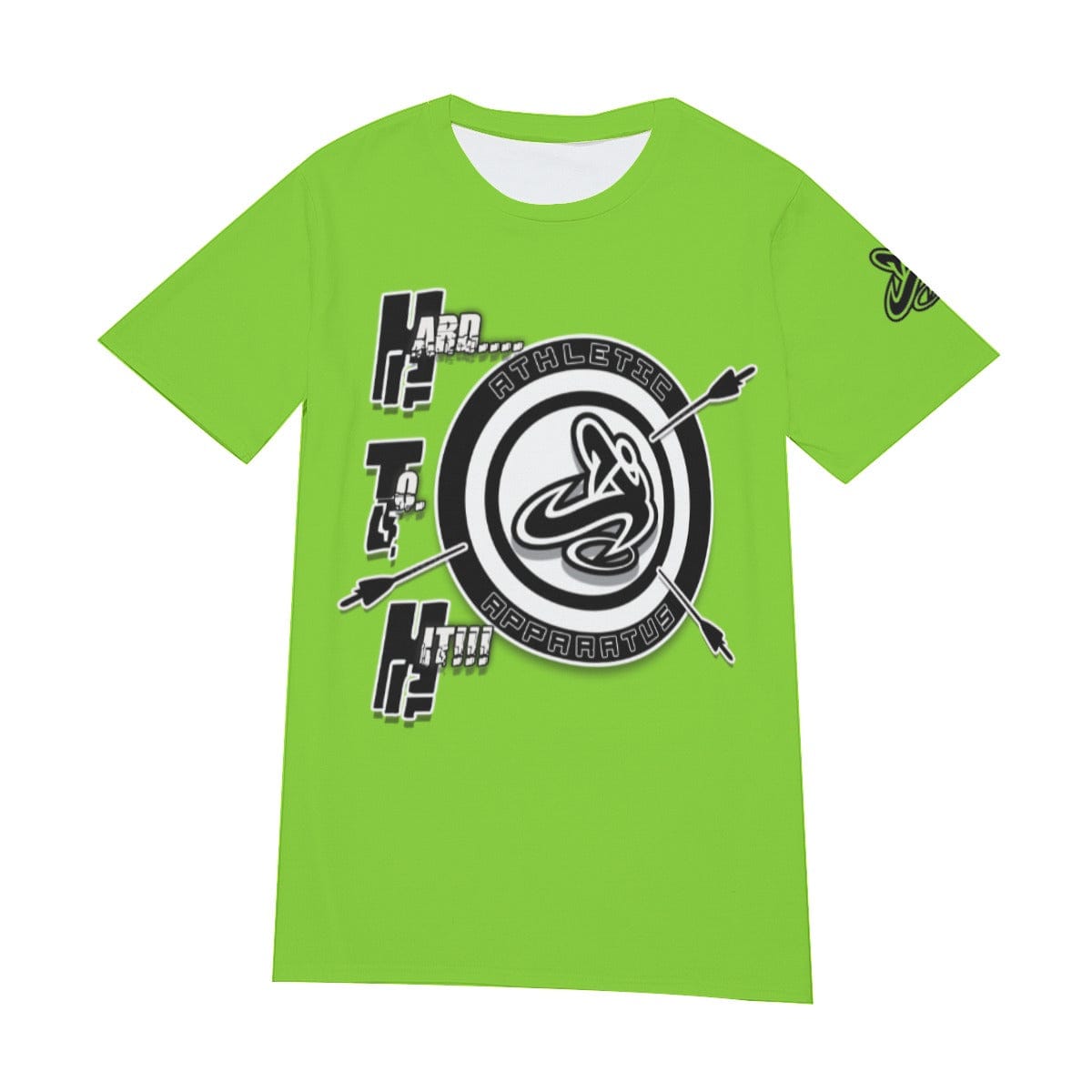 Athletic Apparatus JC2 Green 1 bl Men's O-Neck T-Shirt | Cotton - Athletic Apparatus