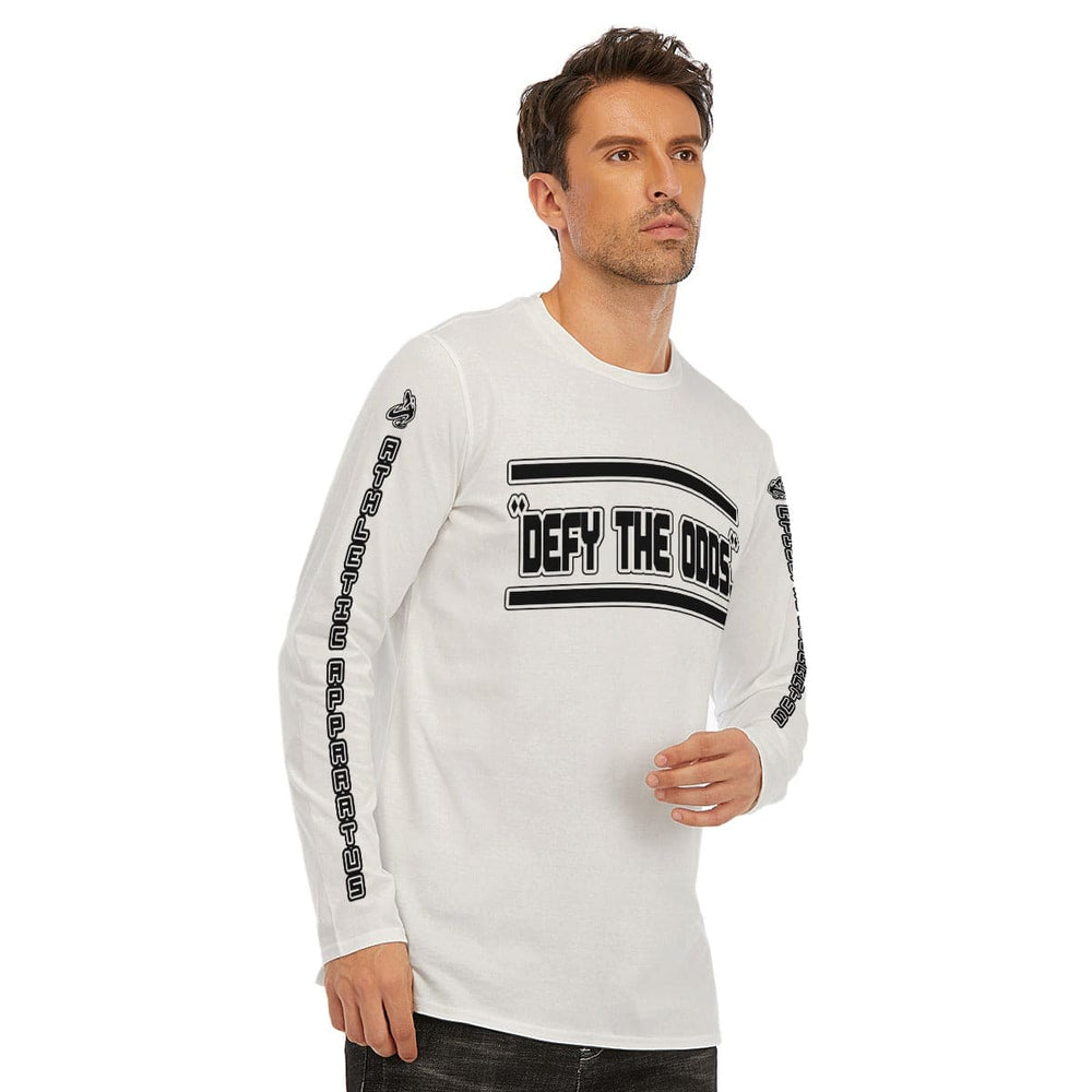 
                      
                        A.A. White V2 BL Long Sleeve T-Shirt Defy The Odds
                      
                    