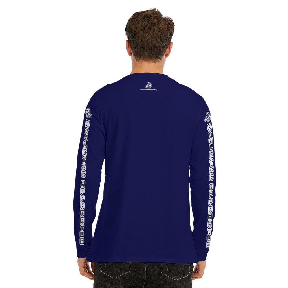 
                      
                        A.A. Navy Blue V2 WL Long Sleeve T-Shirt Defy The Odds
                      
                    