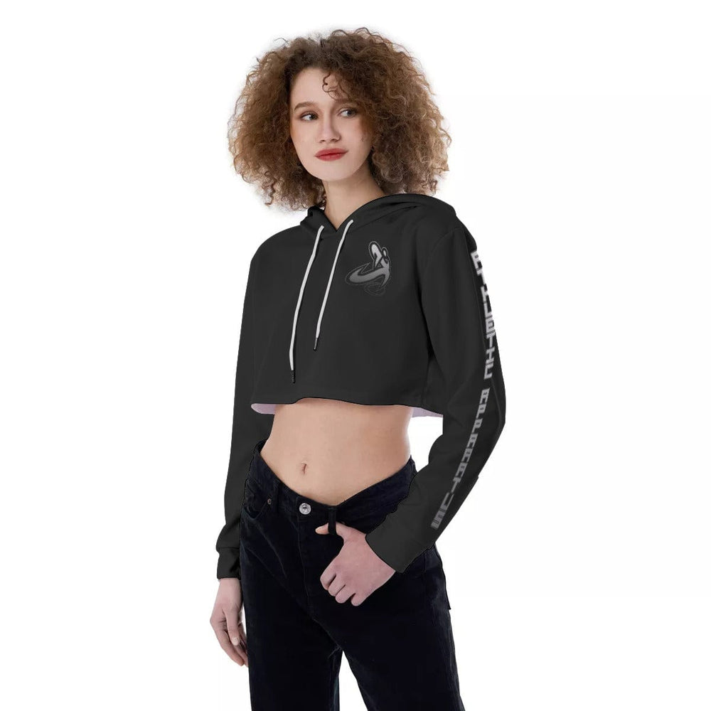 
                      
                        Athletic Apparatus FL Black Women's Crop Top Hoodie
                      
                    