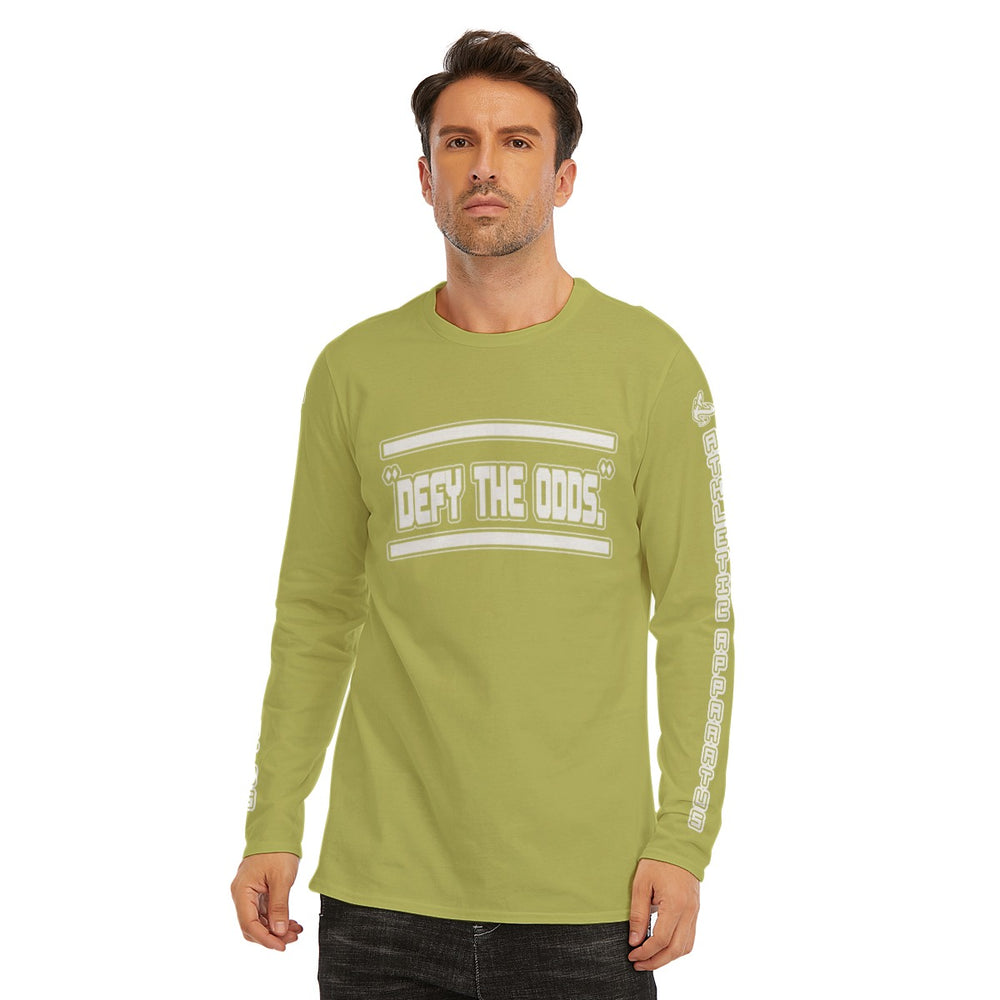 A.A. O. Green V2 WL Long Sleeve T-Shirt Defy The Odds