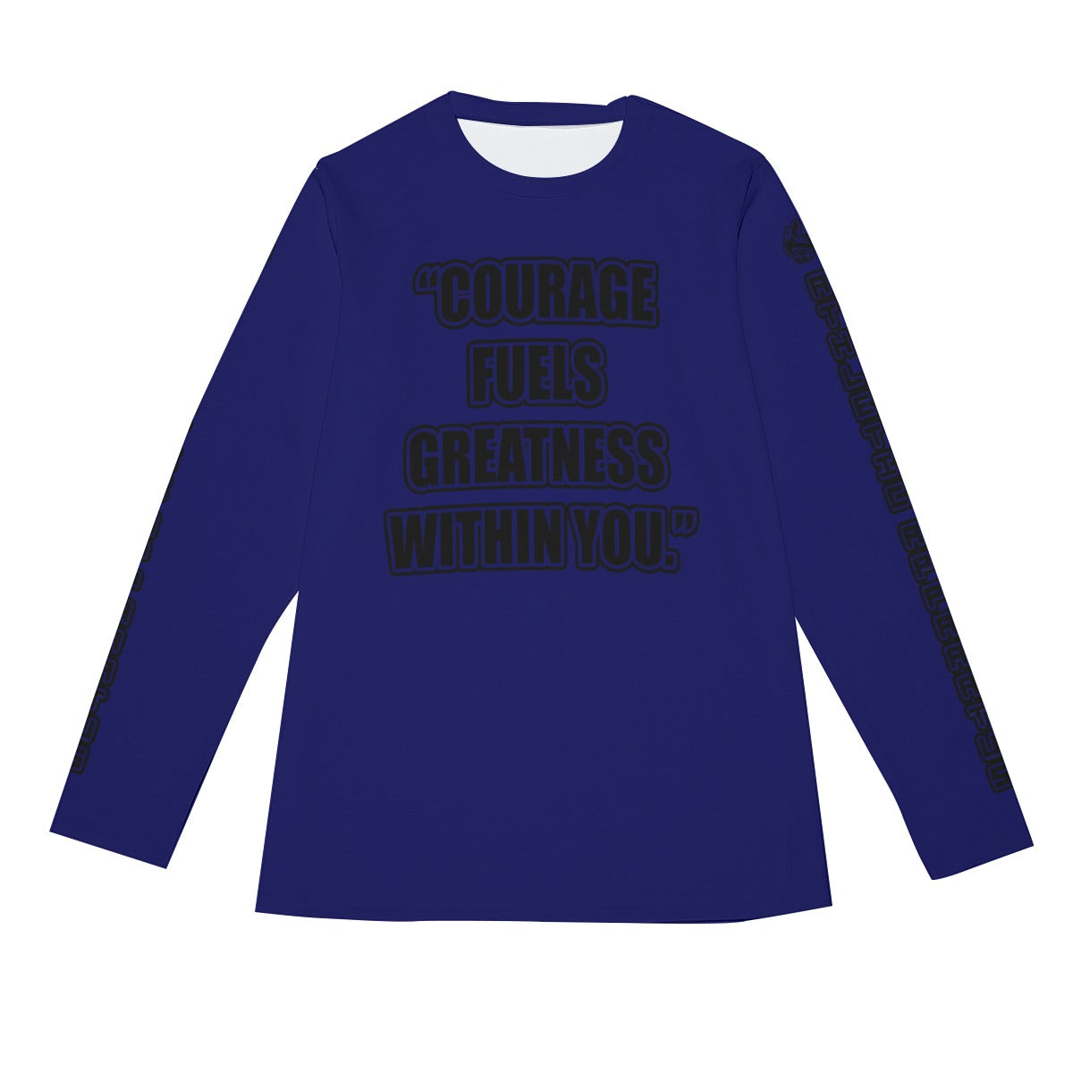 A.A. Navy BL Long Sleeve Courage fuels greatness