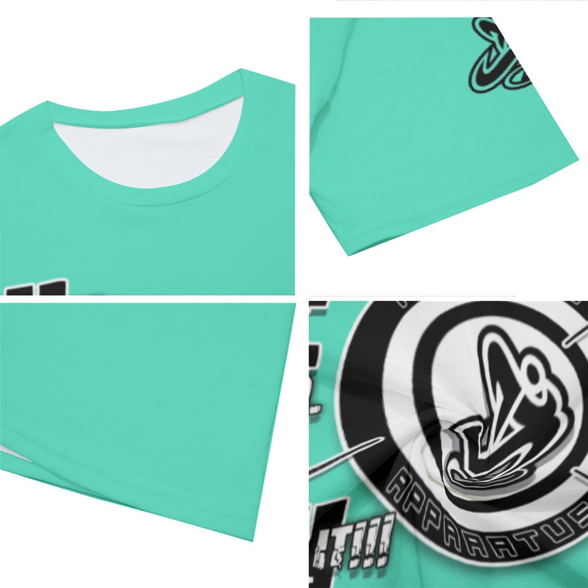 Athletic Apparatus JC2 Green 3 bl Men's O-Neck T-Shirt | Cotton - Athletic Apparatus