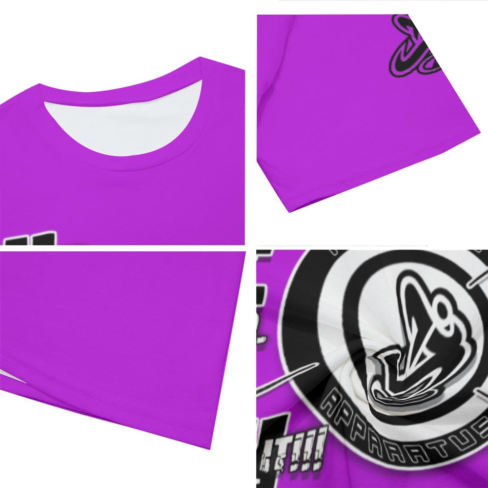 Athletic Apparatus JC2 Purple 1 bl Men's O-Neck T-Shirt | Cotton - Athletic Apparatus