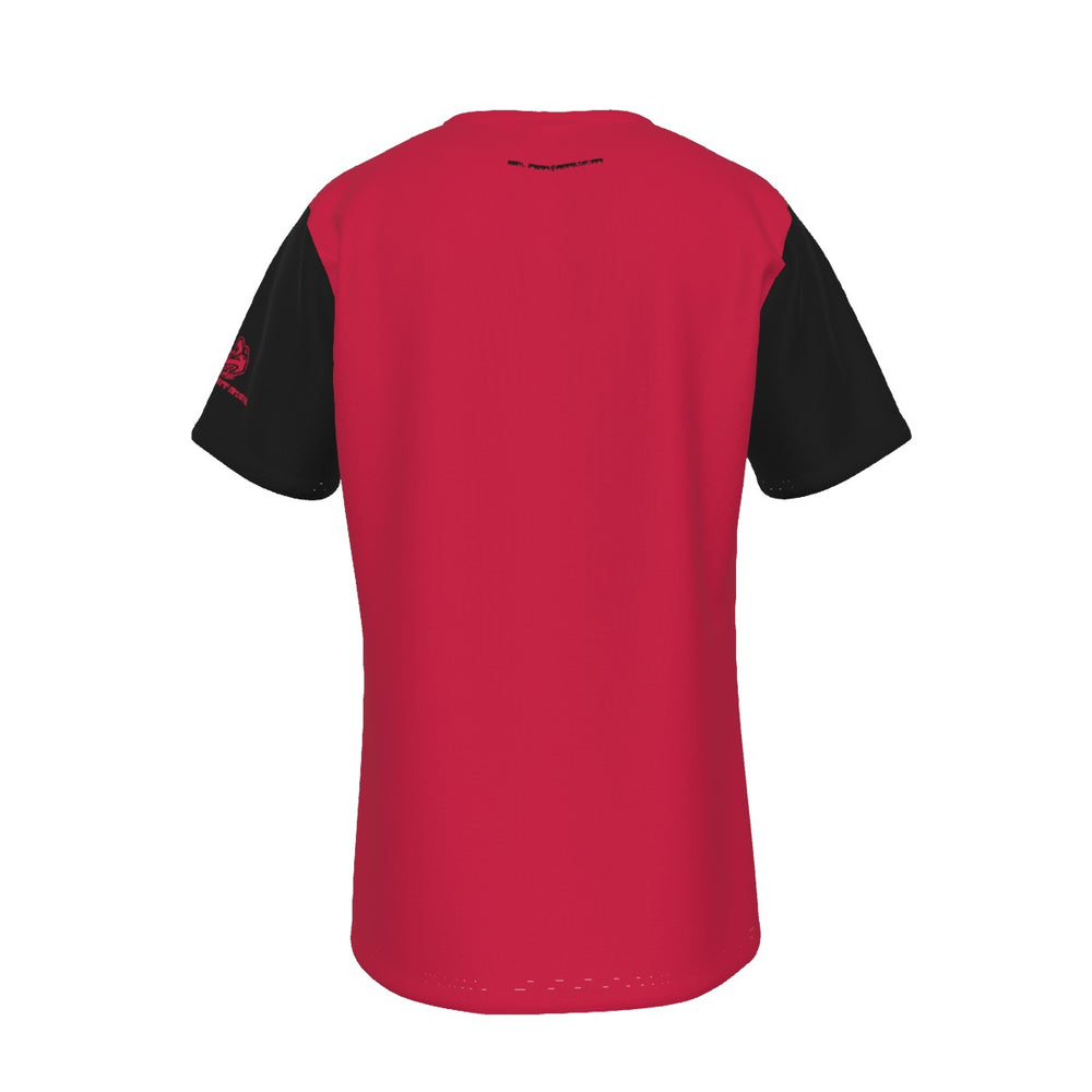 A.A. The 6th Man Red Black Men's Short Sleeve T-Shirt