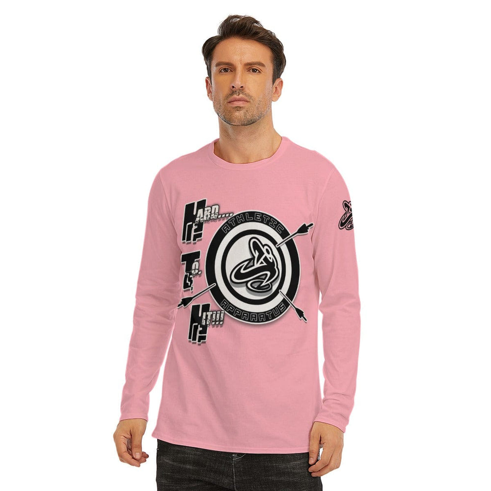 
                      
                        Athletic Apparatus Hard To Hit JC2 LS Pink bl Men's O-Neck T-Shirt | Cotton
                      
                    