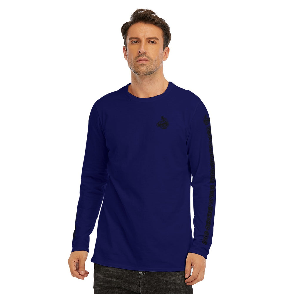 A.A. Navy V3 BL Long Sleeve T-Shirt Defy The Odds