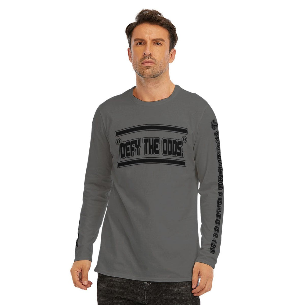 
                      
                        A.A. Grey V2 BL Long Sleeve T-Shirt Defy The Odds
                      
                    