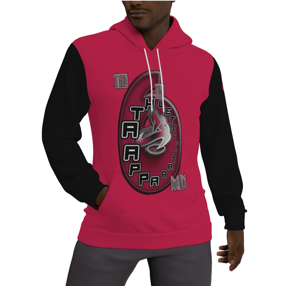 A.A. The 6th Man Red Black Men's Thicken Pullover Hoodie