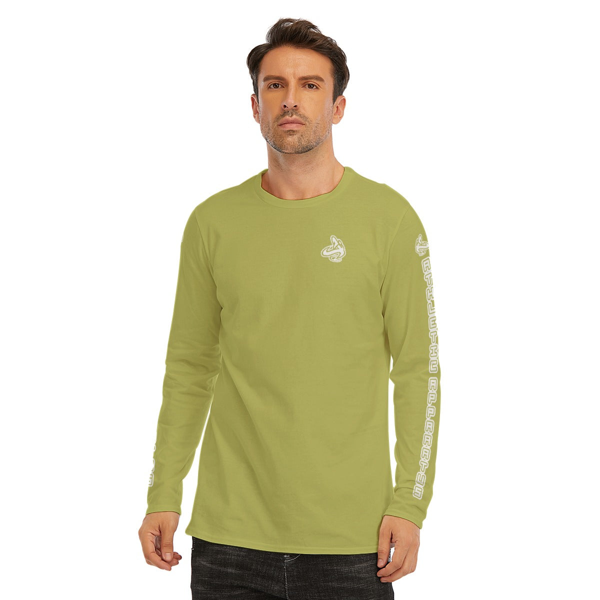 A.A. O. Green V3 WL Long Sleeve T-Shirt Defy The Odds