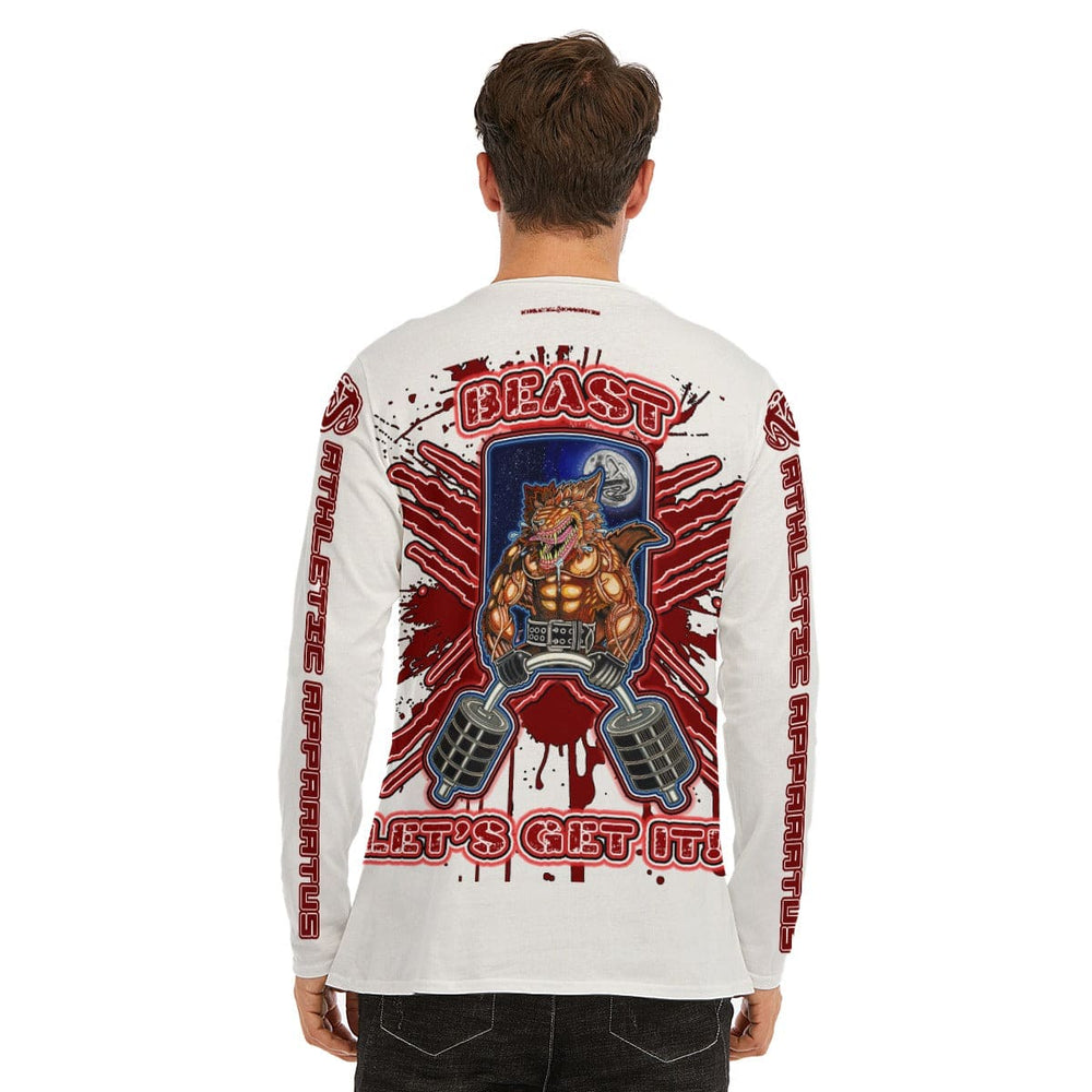 
                      
                        A.A. White wolf man black Long Sleeve T-Shirt
                      
                    