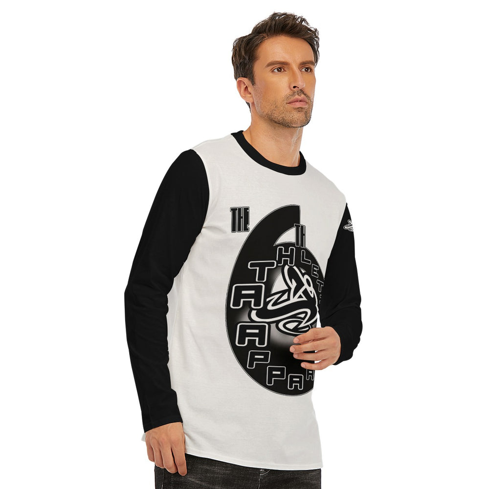 
                      
                        A.A. The 6th Man White Black Men's Long Sleeve T-Shirt
                      
                    