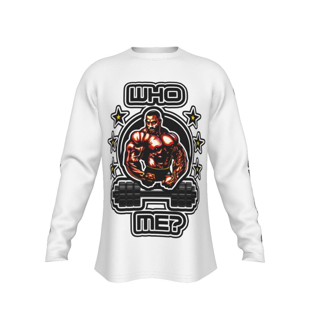 
                      
                        A.A Who Me? White Long Sleeve T-Shirt
                      
                    