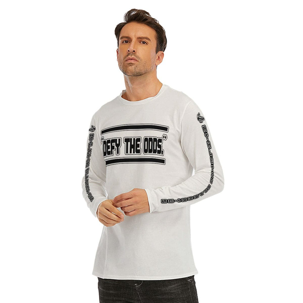 
                      
                        A.A. White V2 BL Long Sleeve T-Shirt Defy The Odds
                      
                    