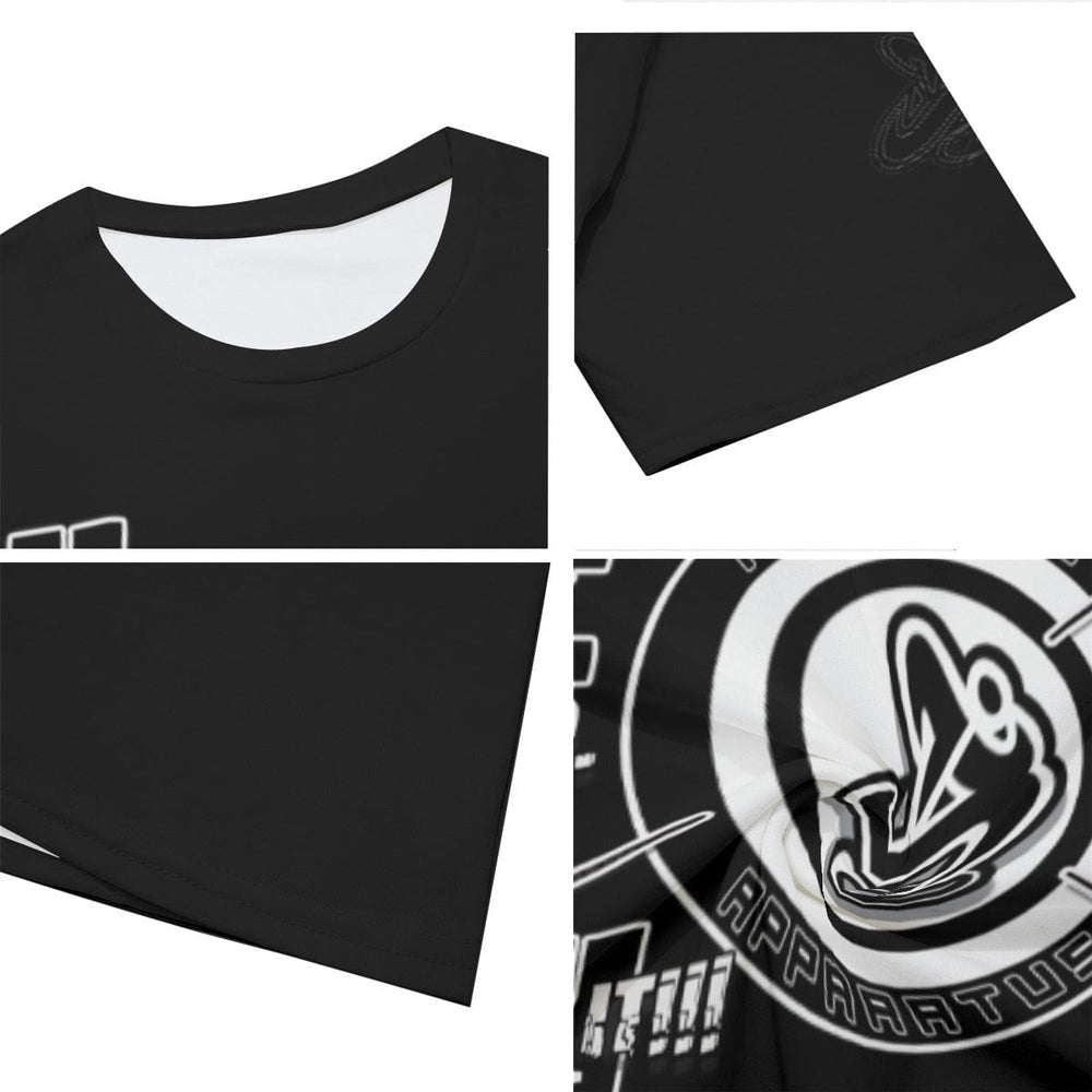 Athletic Apparatus JC2 Black bl Men's O-Neck T-Shirt | Cotton - Athletic Apparatus