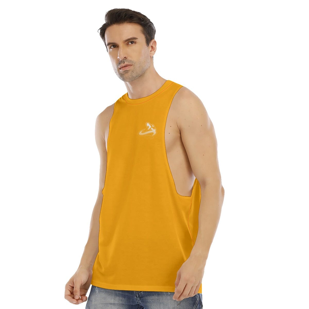 
                  
                    Athletic Apparatus Orange Men's WL O-neck Long Tank Top
                  
                