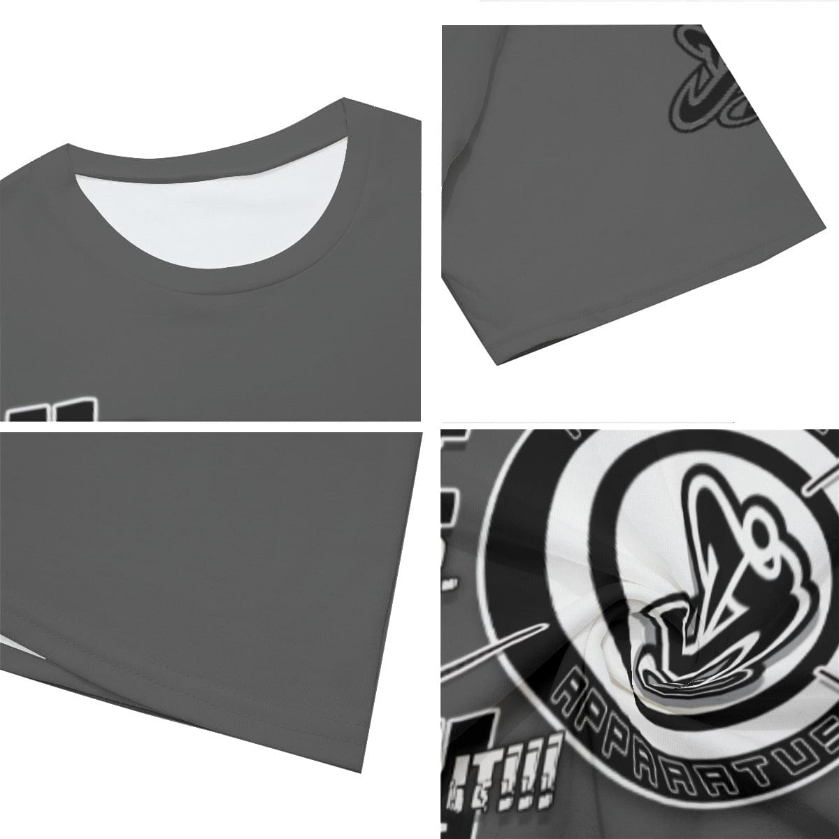 Athletic Apparatus JC2 Grey 1 bl Men's O-Neck T-Shirt | Cotton - Athletic Apparatus
