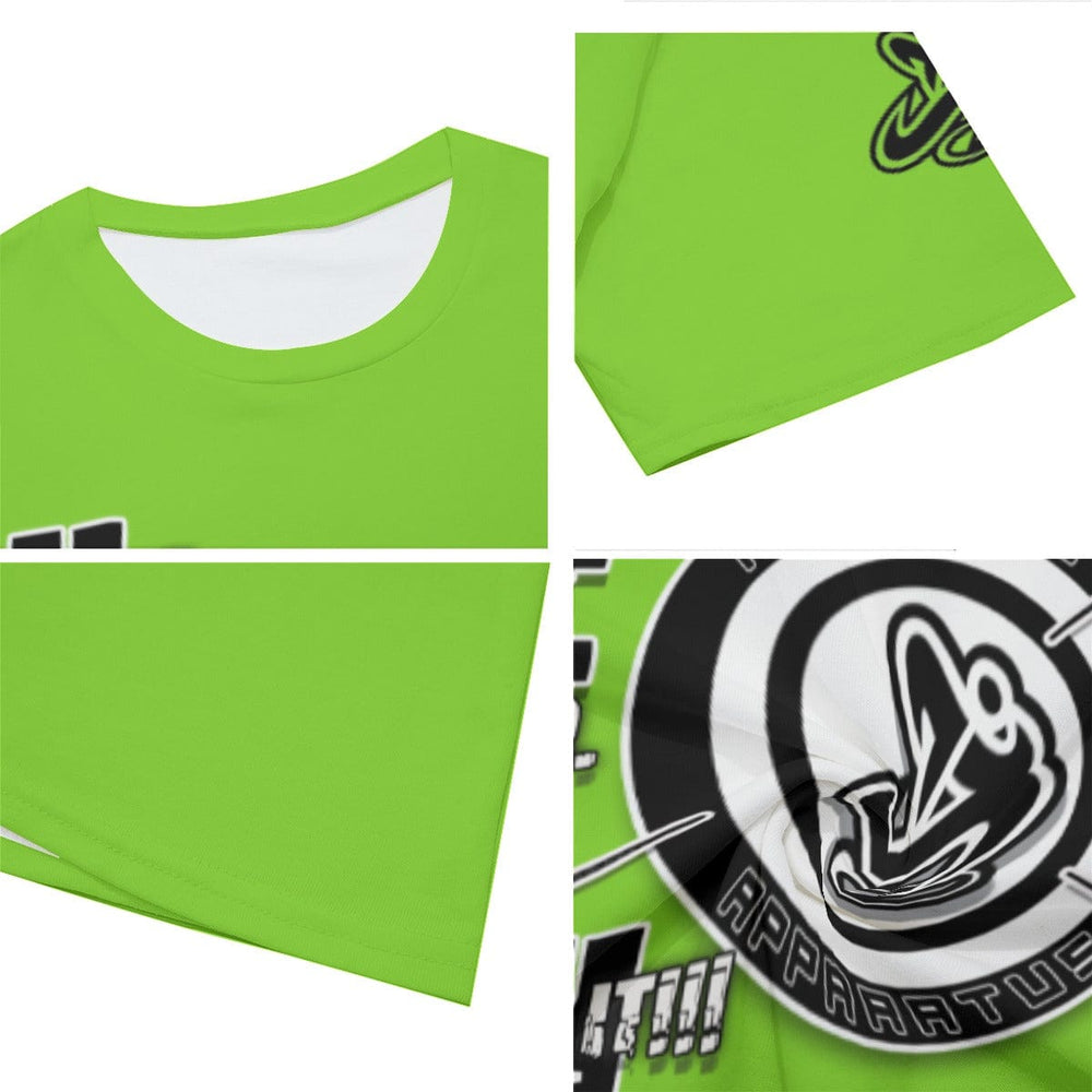 Athletic Apparatus JC2 Green 1 bl Men's O-Neck T-Shirt | Cotton - Athletic Apparatus