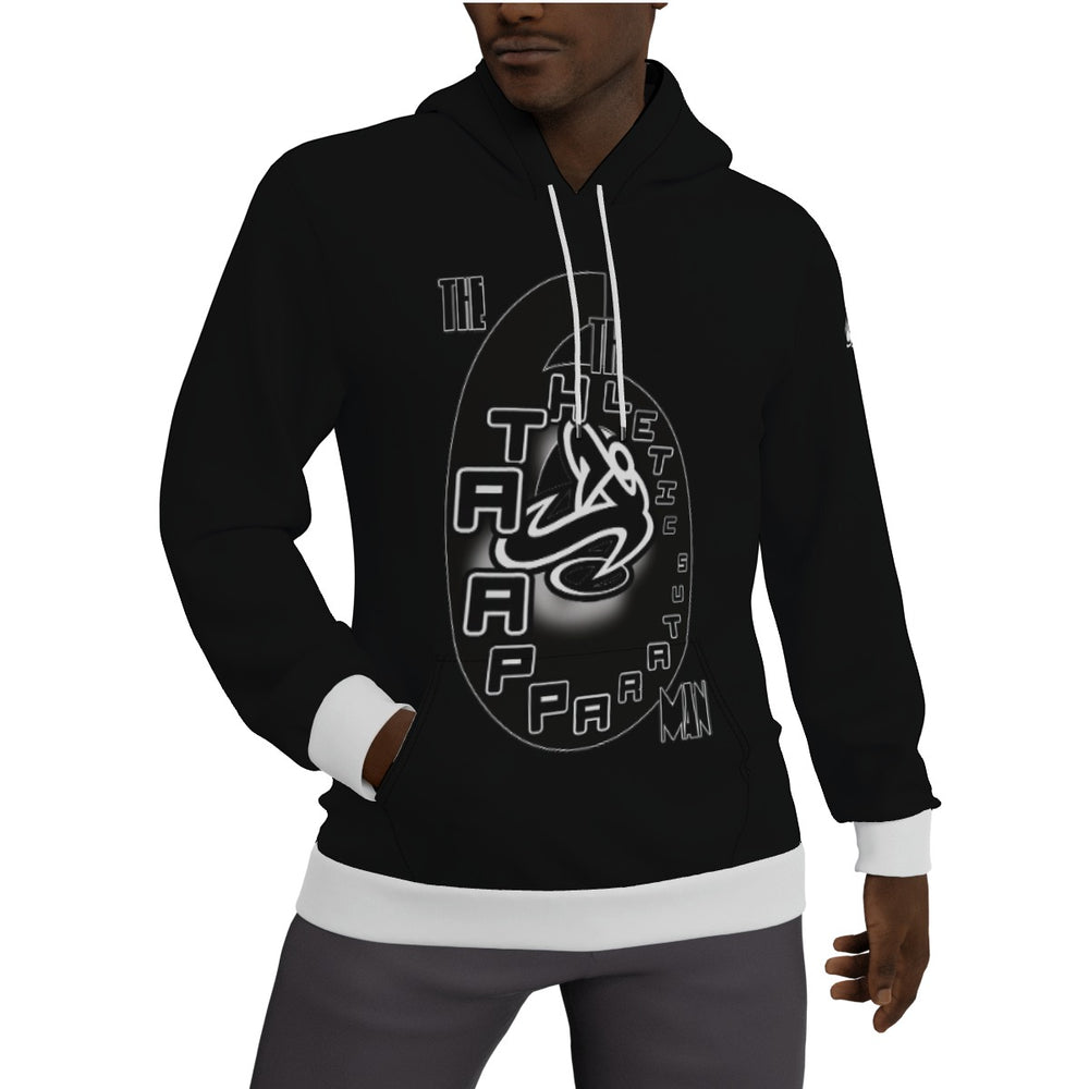 AA The 6th Man Black WS Men's Thicken Pullover Hoodie