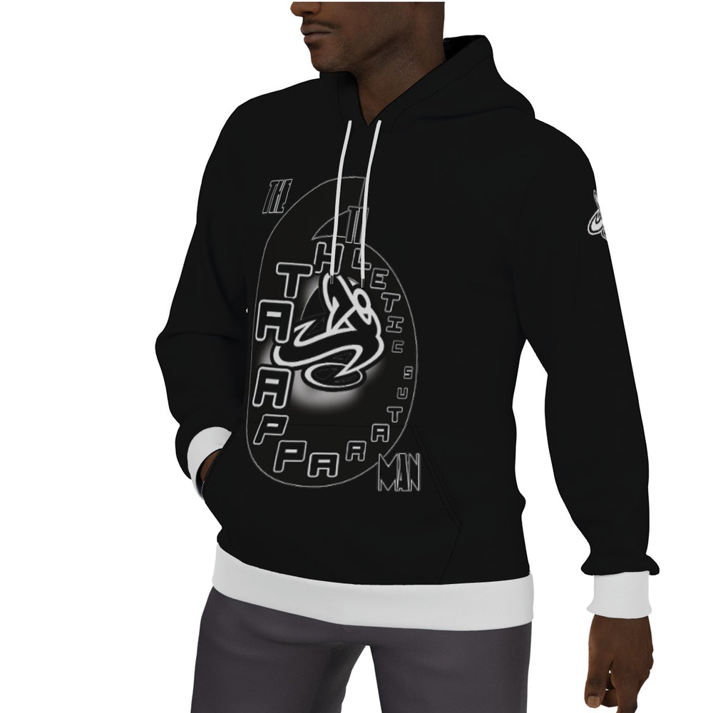 AA The 6th Man Black WS Men's Thicken Pullover Hoodie