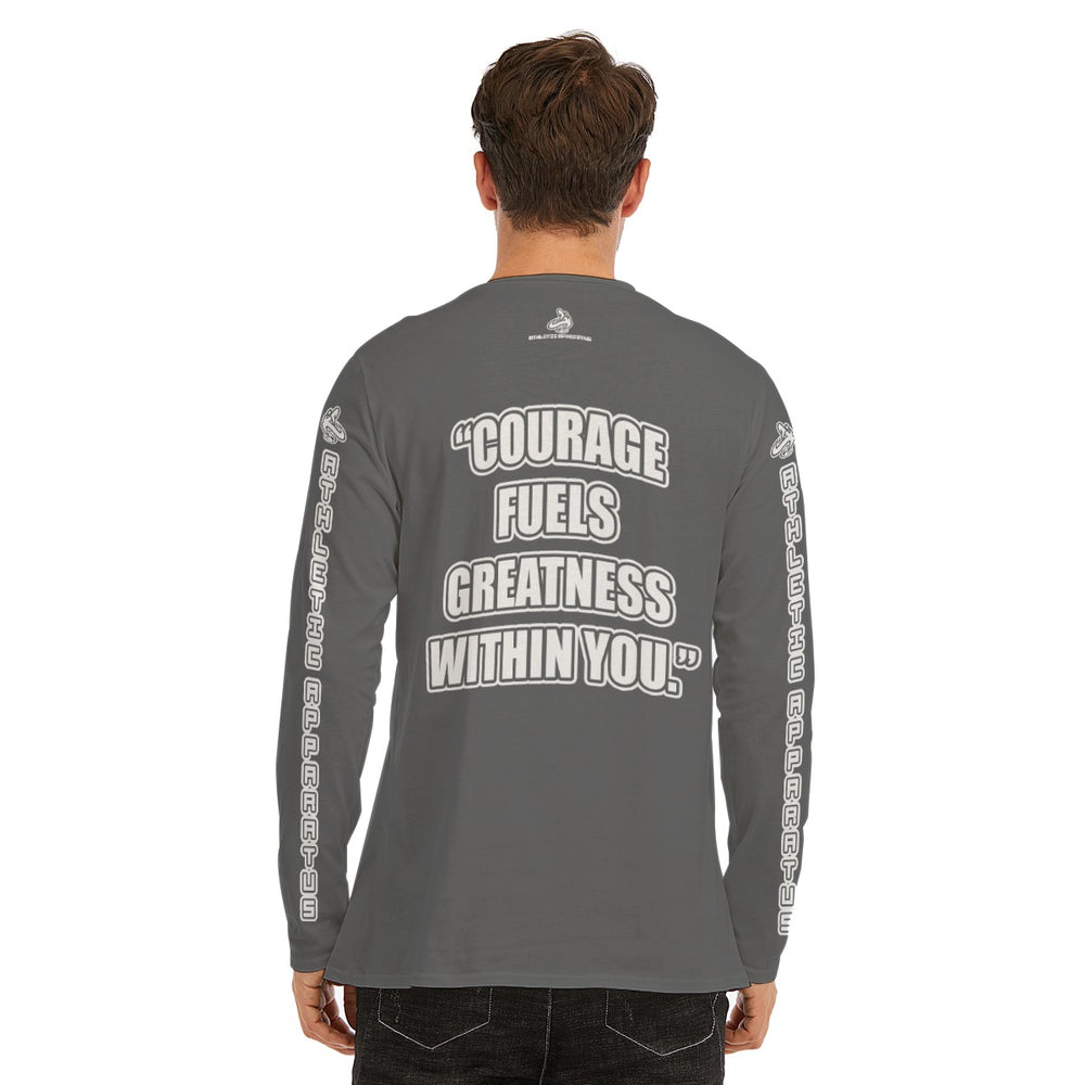 
                      
                        A.A. Grey V3 WL Long Sleeve Courage fuels greatness
                      
                    