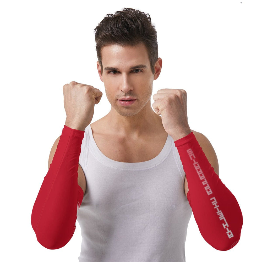 
                      
                        Athletic Apparatus Red wfl Unisex Sunscreen Over sleeve
                      
                    