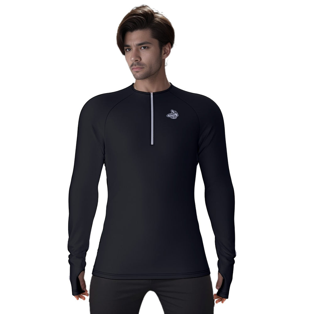 A.A. Black WL Men's Raglan Sleeve Compression Sport Shirt