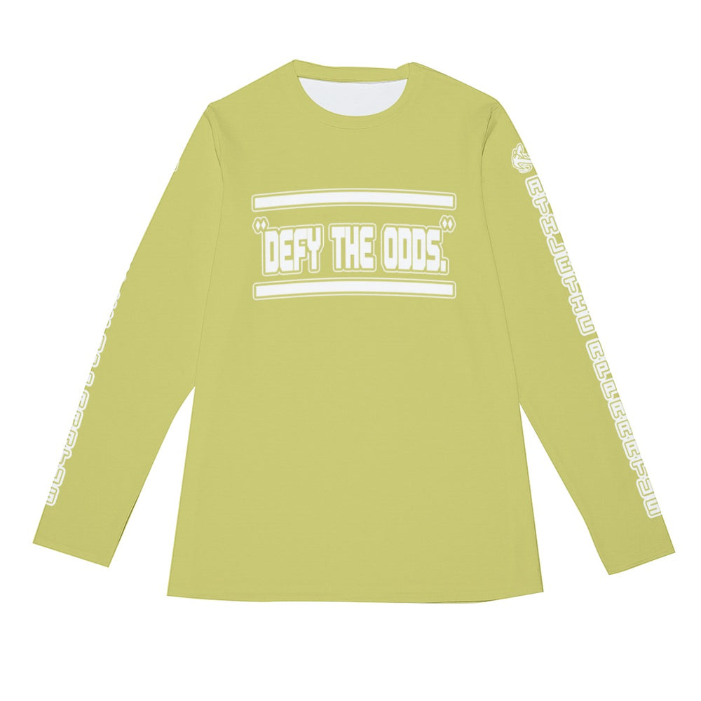 A.A. O. Green V2 WL Long Sleeve T-Shirt Defy The Odds