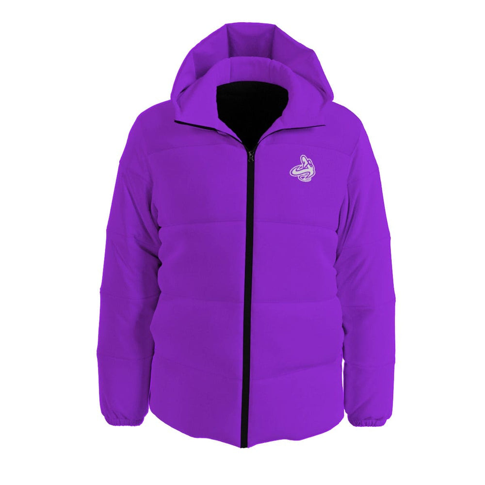 Athletic Apparatus Purple Unisex Down Jacket