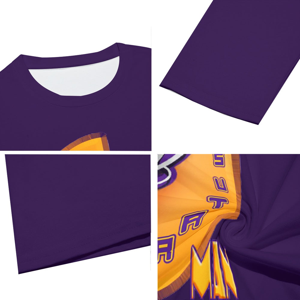 
                      
                        A.A. The 6th Man Purple Men's Short Sleeve T-Shirt
                      
                    