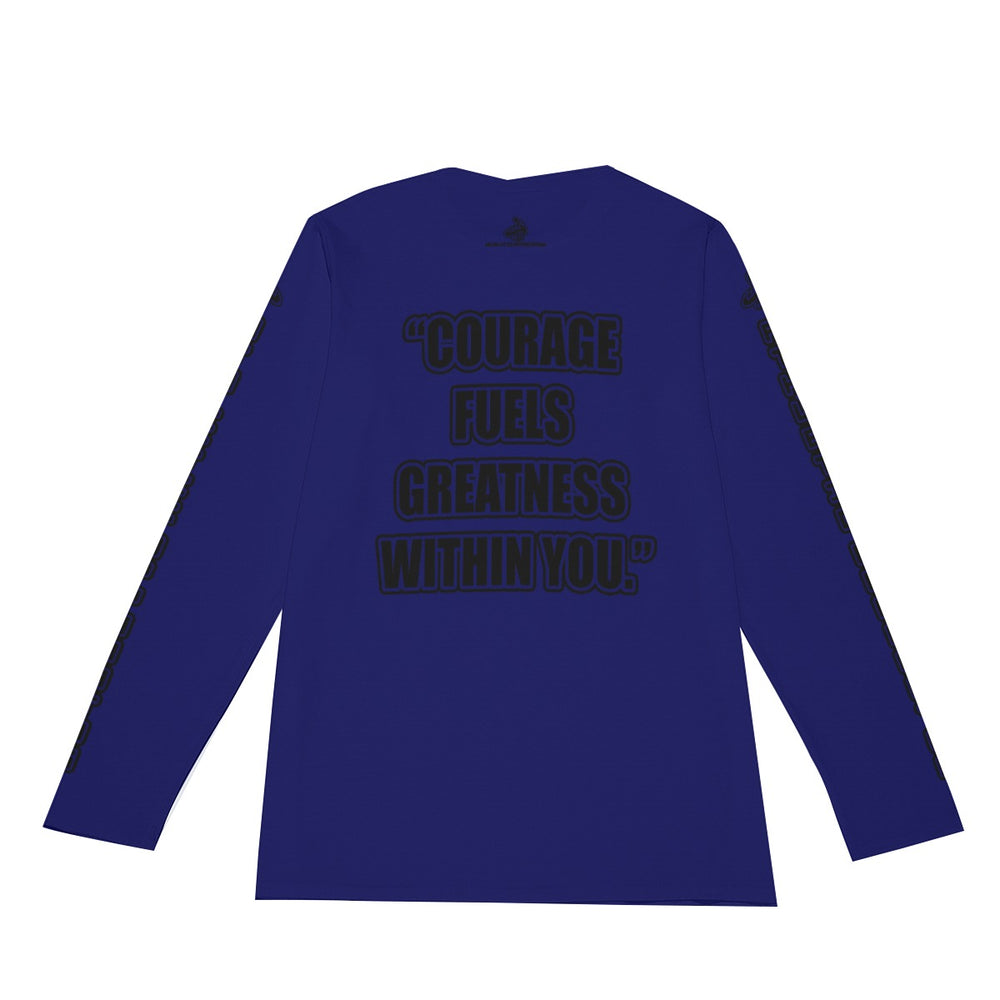 A.A. Navy V3 BL Long Sleeve Courage fuels greatness