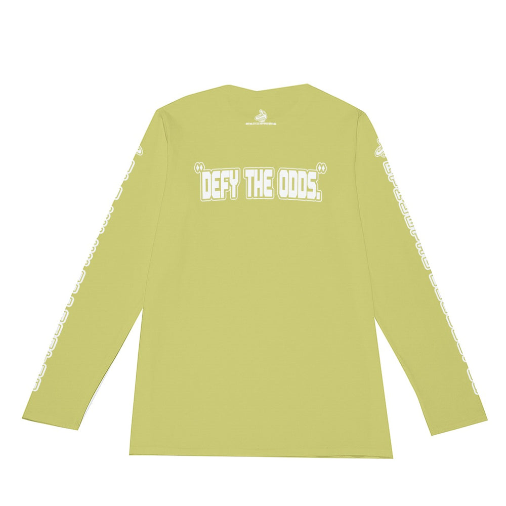 A.A. O. Green V3 WL Long Sleeve T-Shirt Defy The Odds