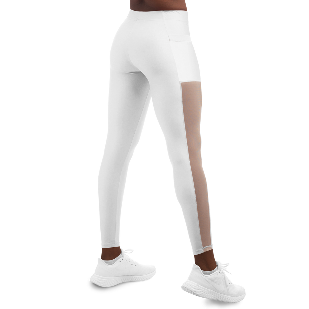 
                      
                        Athletic Apparatus White BL V1 Mesh Pocket Legging - Athletic Apparatus
                      
                    