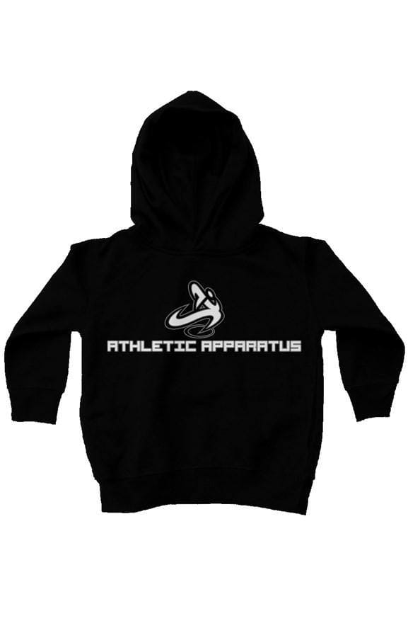 Athletic Apparatus Black White logo kids fleece pu - Athletic Apparatus