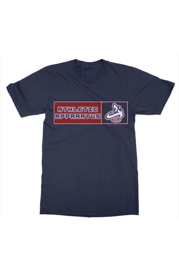 Athletic Apparatus navy rwb v1 mens t shirt - Athletic Apparatus