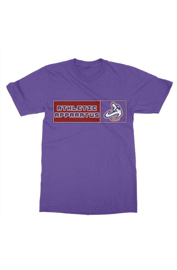 Athletic Apparatus purple rwb v1 mens t shirt - Athletic Apparatus